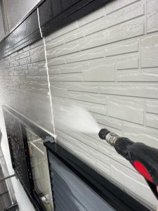 外壁の高圧洗浄