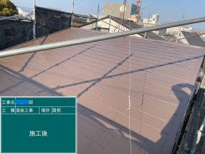 亀岡市にて無機塗料による外壁塗装・屋根塗装〈コーキングの割れ〉 施工後